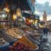 mercado-callejero-noche-marruecos