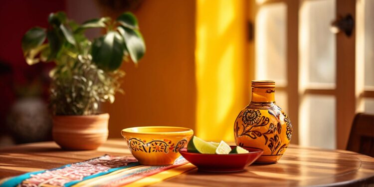 Innendekoration-marokkanische-Keramik