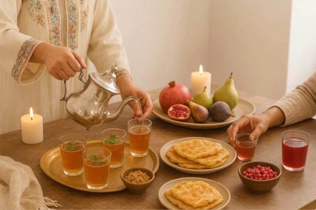 serving-tea