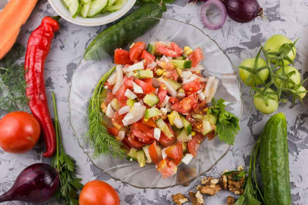 MAwebzine - moroccan salads healthy food morocco
