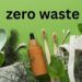 Zero waste essentials including reusable bottles, bamboo toothbrushes, and eco bags for sustainable living in morocco.
