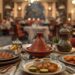 Culinaire scene in Casablanca met traditionele Marokkaanse tajine in aanraders restaurants