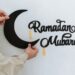 Moroccan preparing Ramadan with traditional mosque decorations and spiritual planning atmosphere