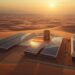 Luftaufnahme des Noor Ouarzazate Solarkomplexes in Marokko, ein führender Standort für Investitionen in erneuerbare Energien