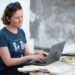 entrepreneur-laptop-marrakech-coworking-unsplash - MAwebzine A freelance entrepreneur works at a laptop inside a modern co-working space in Marrakech, Morocco