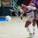 handball-player-unsplash - MAwebzine A Moroccan handball player celebrates during an African handball championship match in front of a passionate crowd