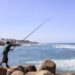 fisherman-morocco-port-morning-catch-unsplash - MAwebzine Ein Fischer entlädt den morgendlichen frischen Fang in einem marokkanischen Küstenhafen, die Grundlage aller Küstenmenüs im August.